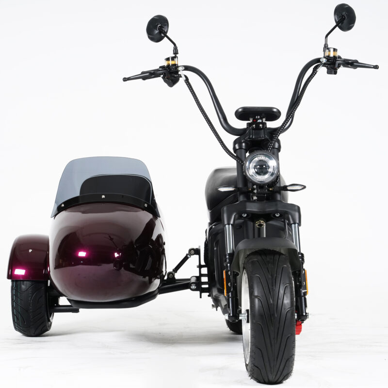 M2 Scooter elétrica com carro lateral - Image 2